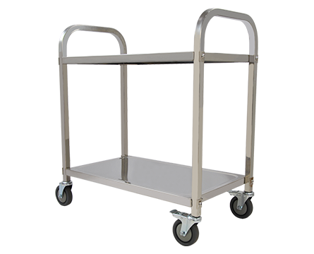 Double-Layer Plastic Hand Truck