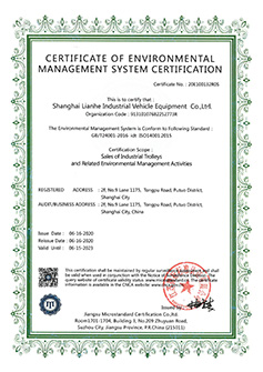 ISO14001 System certification