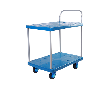 Double-Layer Plastic Hand Truck