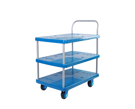 Triple-Layer Plastic Hand Truck