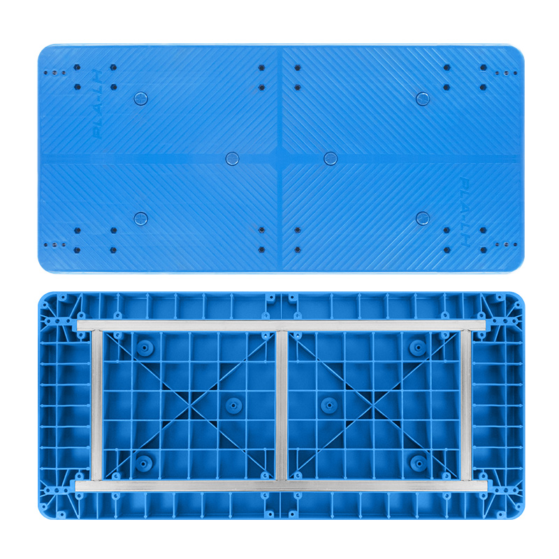 Triple-Layer Plastic Hand Trolley