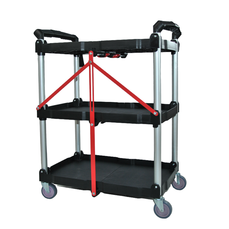 Foldable Plastic Trolley Cart Hand Truck