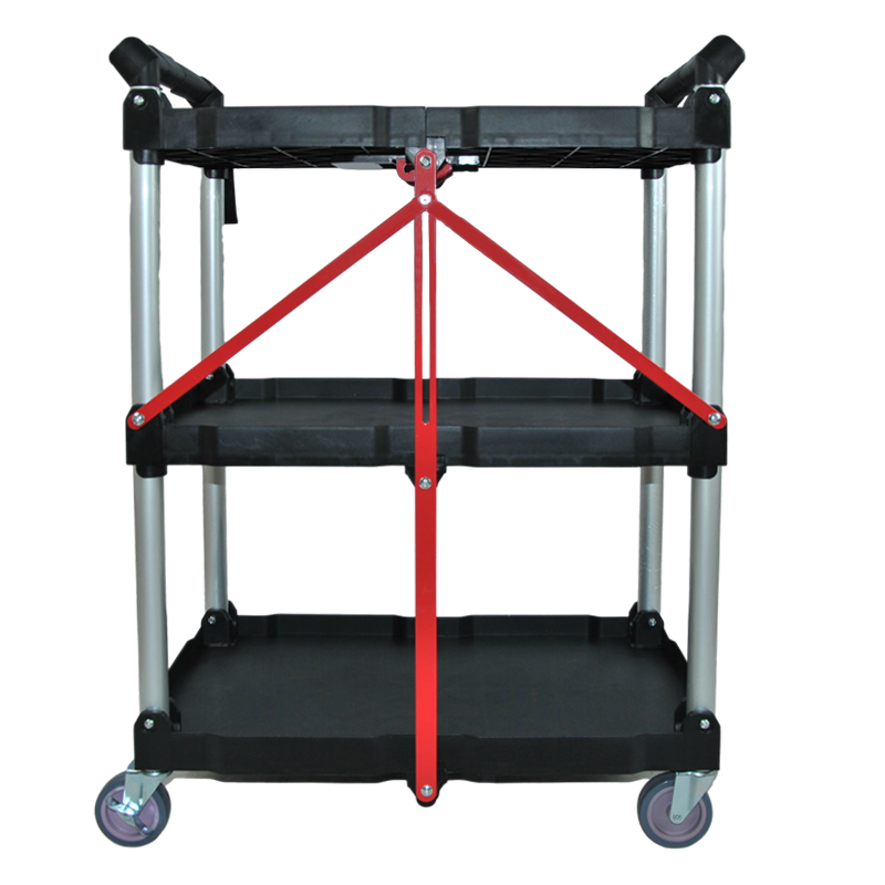 Foldable Plastic Trolley Cart Hand Truck