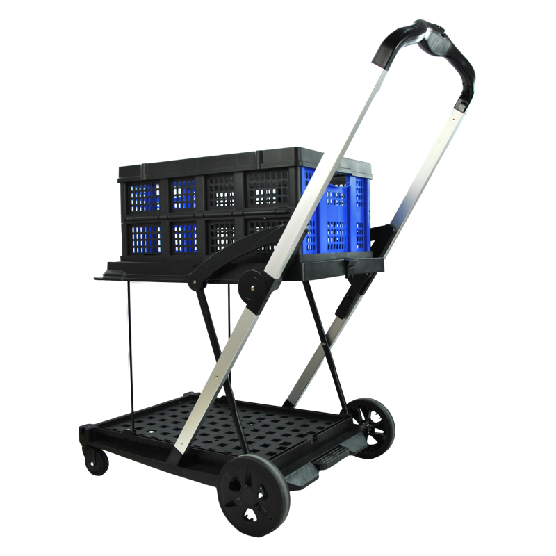 Foldable Plastic Trolley Cart Hand Truck
