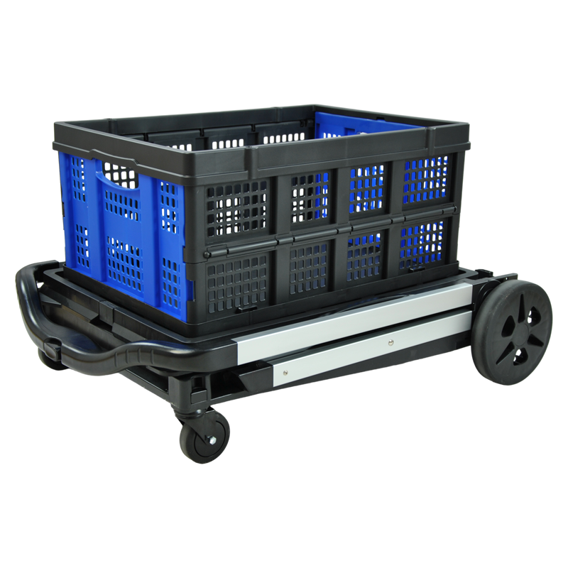Foldable Plastic Trolley Cart Hand Truck