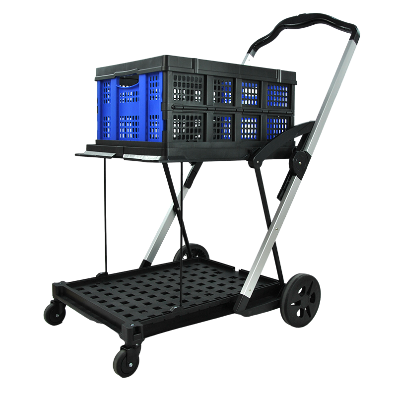 Foldable Plastic Trolley Cart Hand Truck
