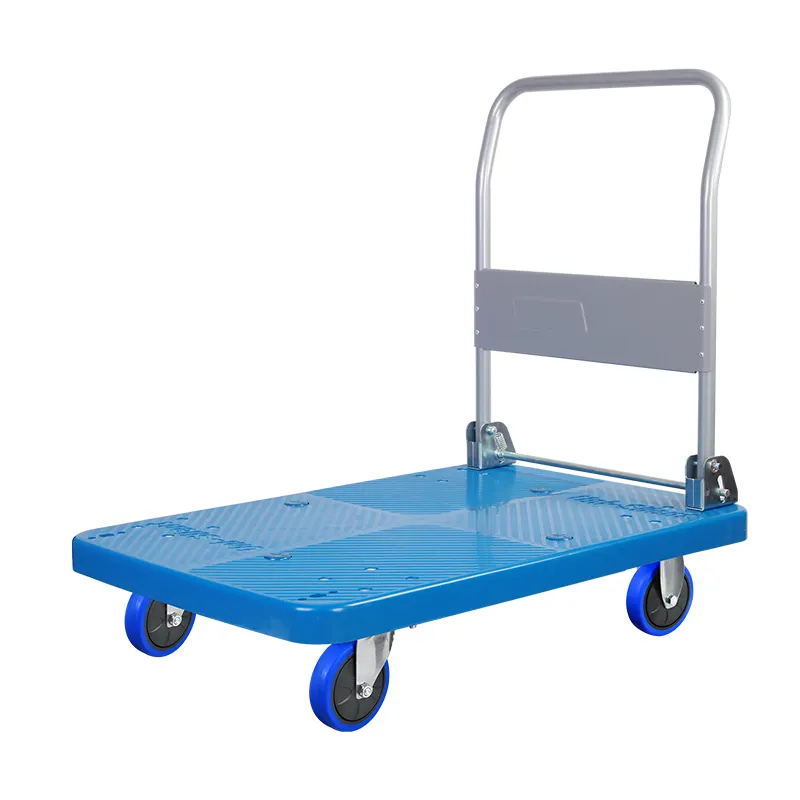 US300R-DX Economical Plastic Platform Hand Trolley