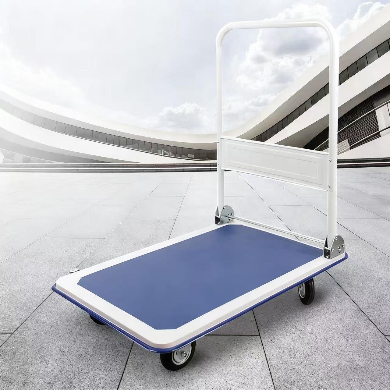 Shanghai Lianhe Best-Selling Steel Hand Truck
