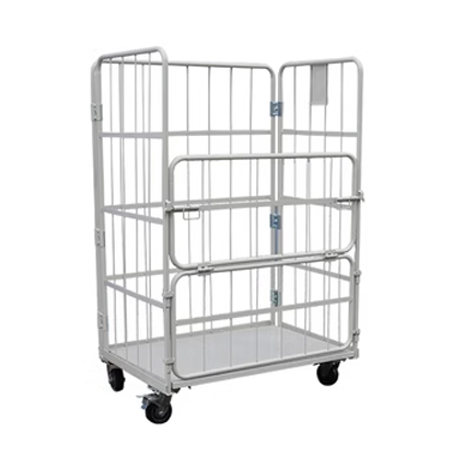 Logistics Wire Mesh Trolley